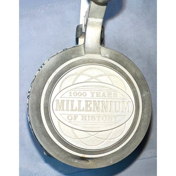 RARE 1000 Years Millennium Collectors Stein By CUI Inc Made In Brazil Globe Top - Picture 3 of 9